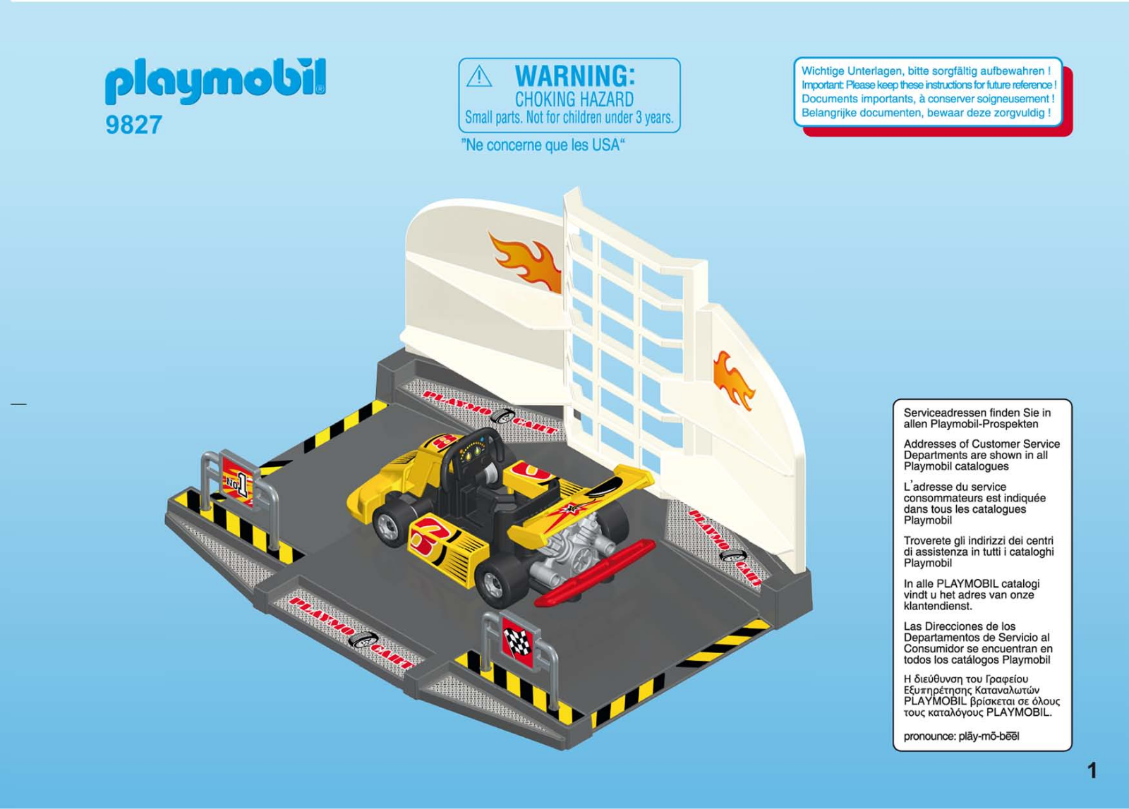 playmobil 9827 Instructions