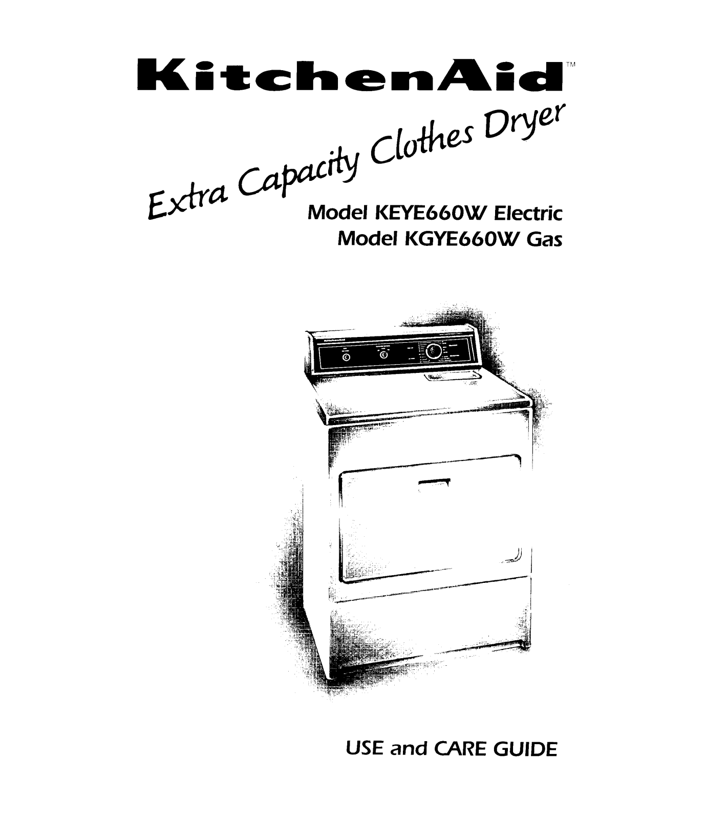 KitchenAid KEYE660W, KGYE660W User Manual