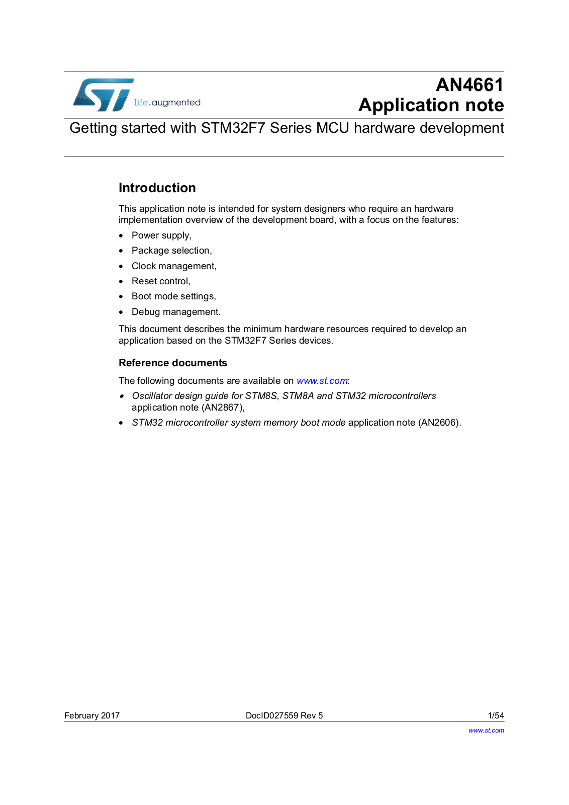 Datasheet STM32F7 Series Datasheet (ST) - ManualMachine.com