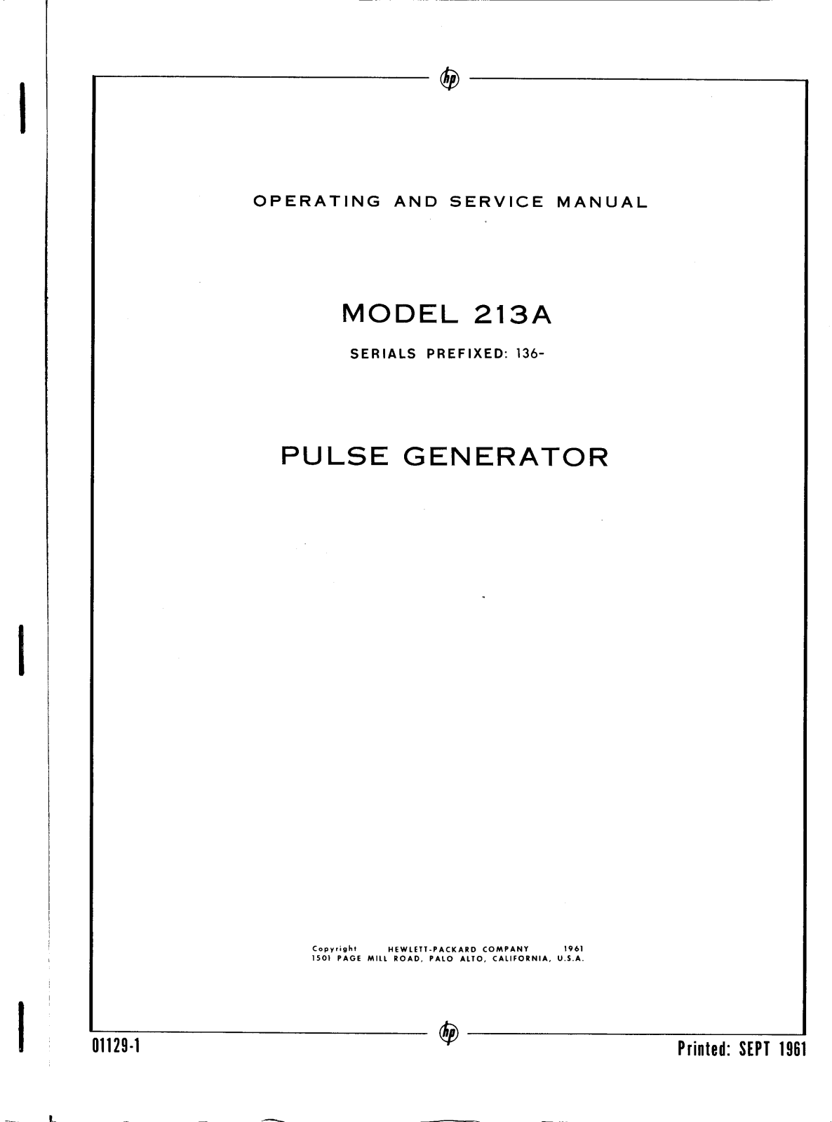 HP 213a schematic