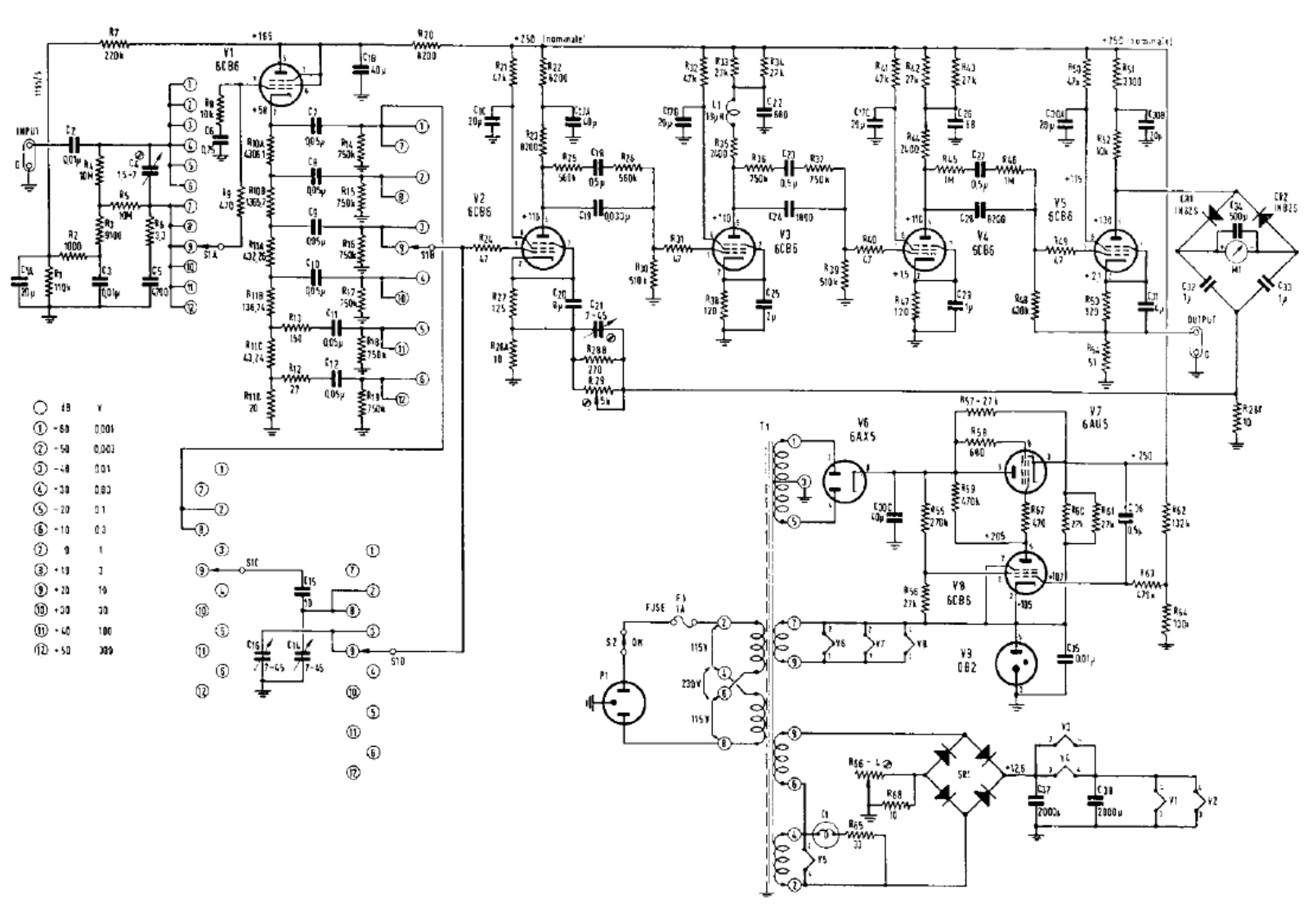 HP 400 ac schematic