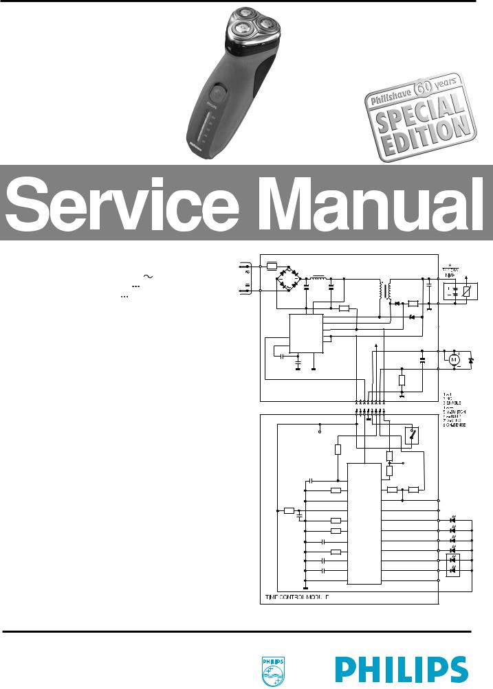 Philips HQ5860A Service Manual