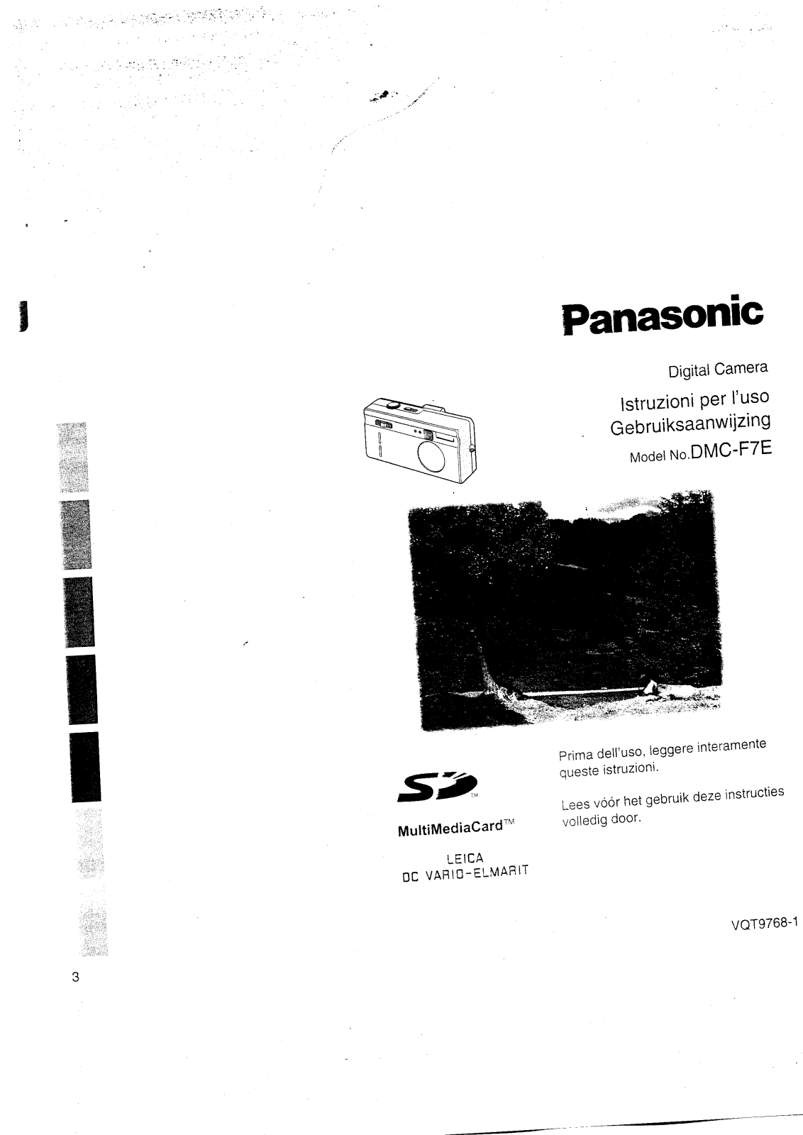 PANASONIC DMCF7E User Manual