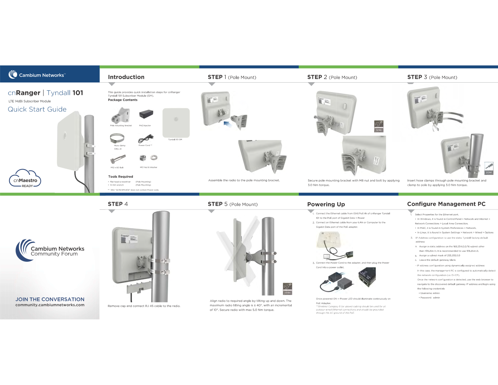 Cambium Networks 89FT0044 User Manual