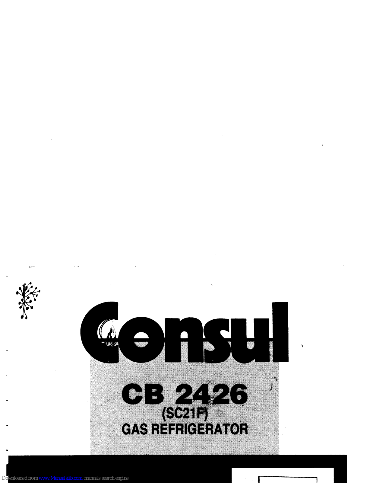 Consul CB 2426 Service Manual