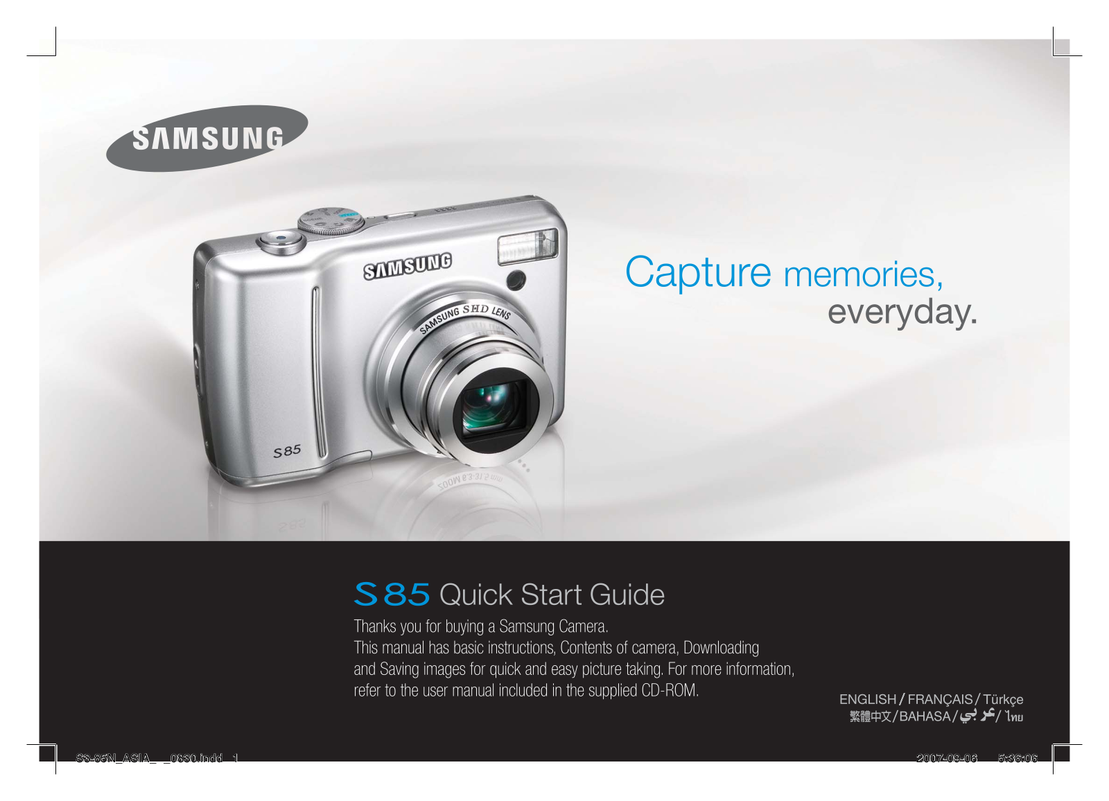 Samsung KENOX S85 User Manual