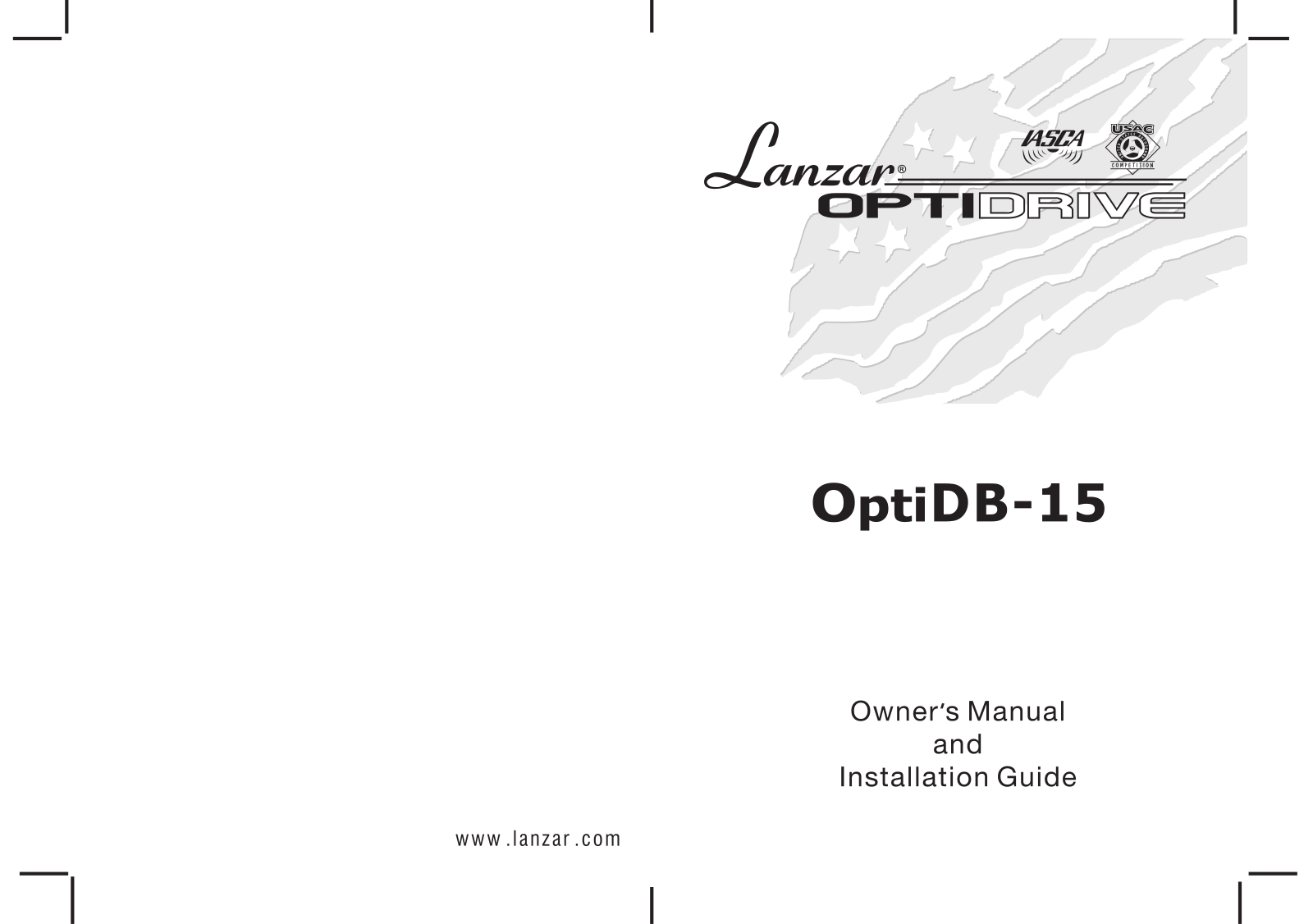 Lanzar OPTIDB-15 Installation Manual