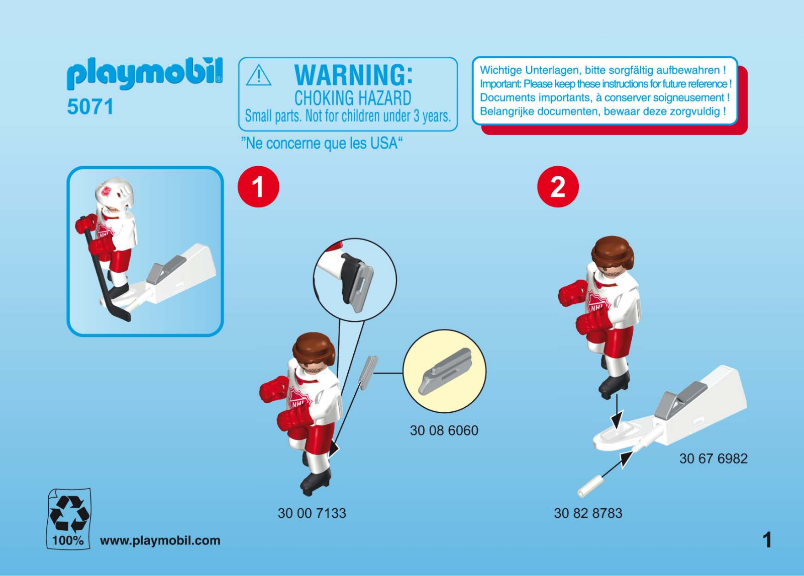 Playmobil 5071 Instructions