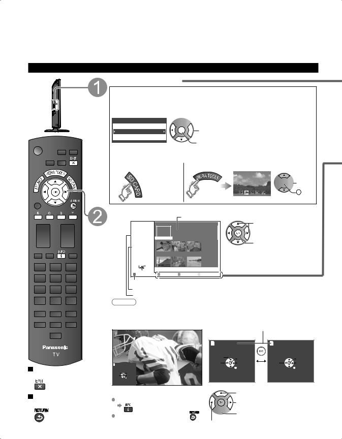 Panasonic TC-L42U25 Operating Instruction