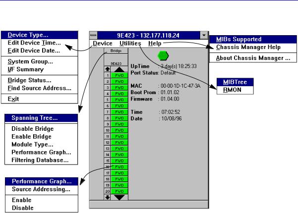 Cabletron Systems 9E312, 9E423 User Manual