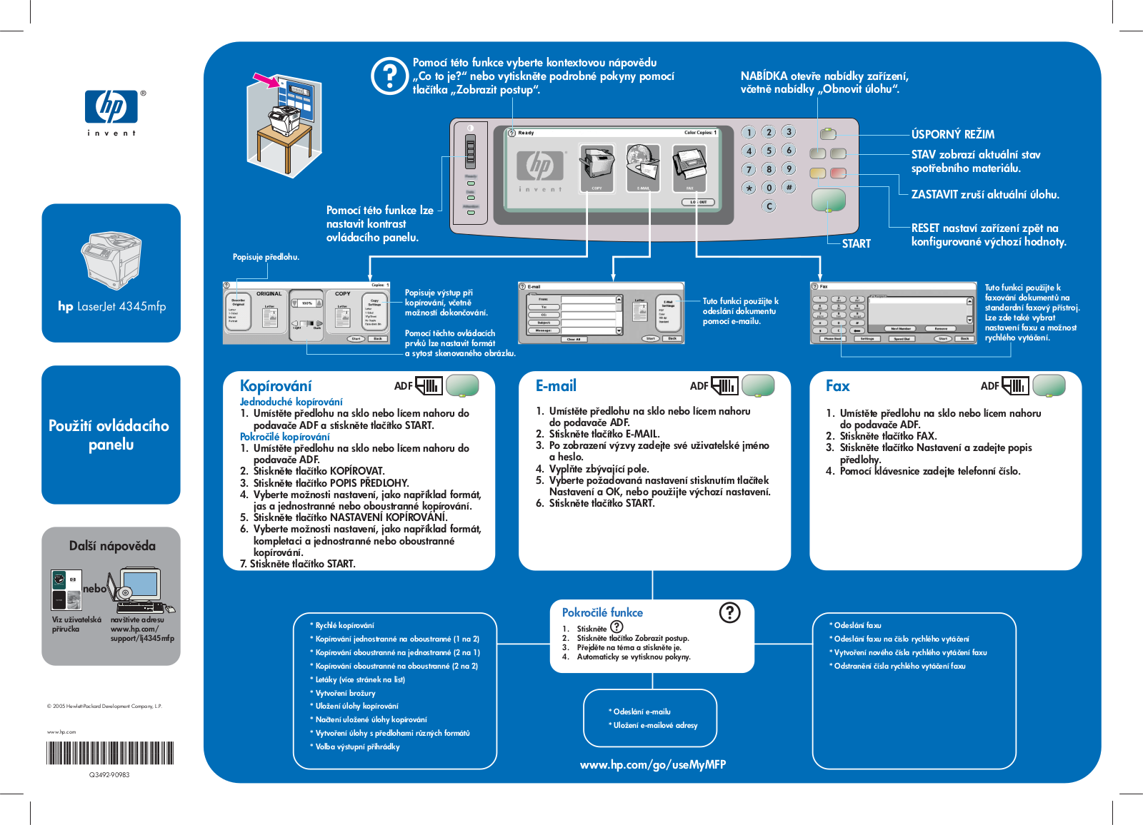 Hp LASERJET 4345MFP User Manual