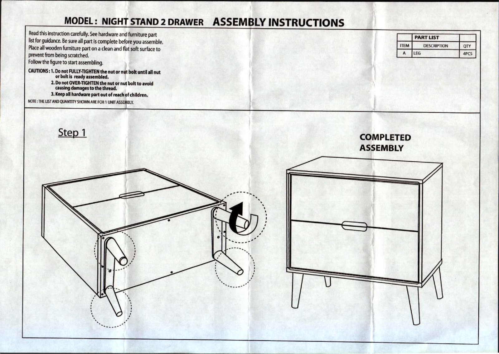 Wade Logan W001028793 Assembly Instructions - ManualMachine.com