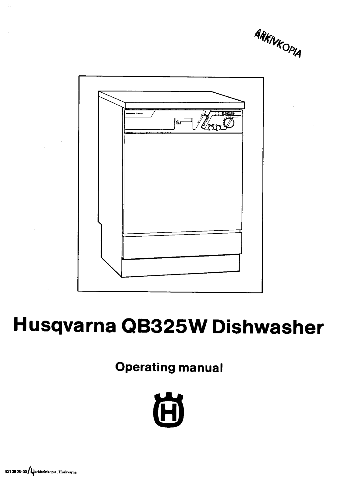 Husqvarna QB325W User Manual