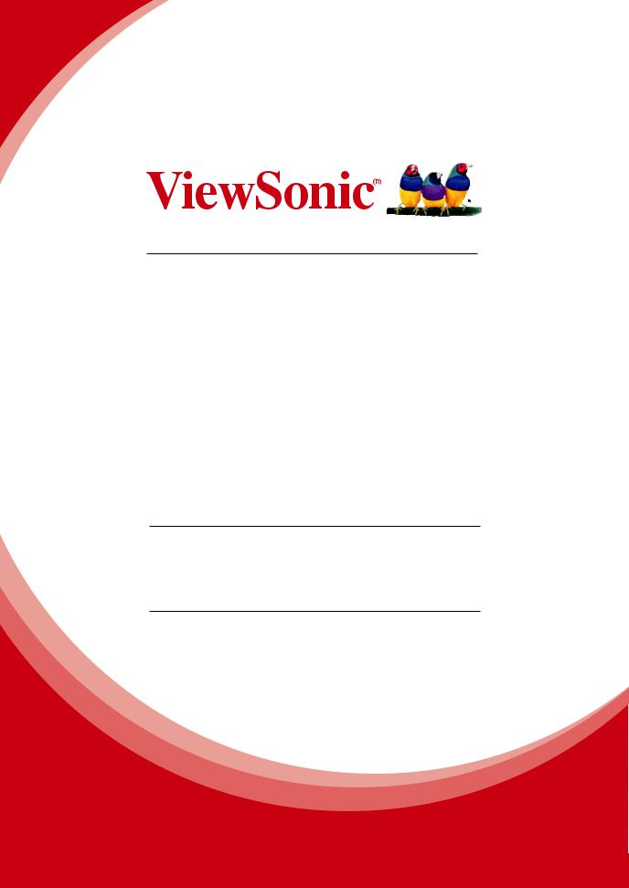 Viewsonic VFA720W-70, VFA720W-50 Manual