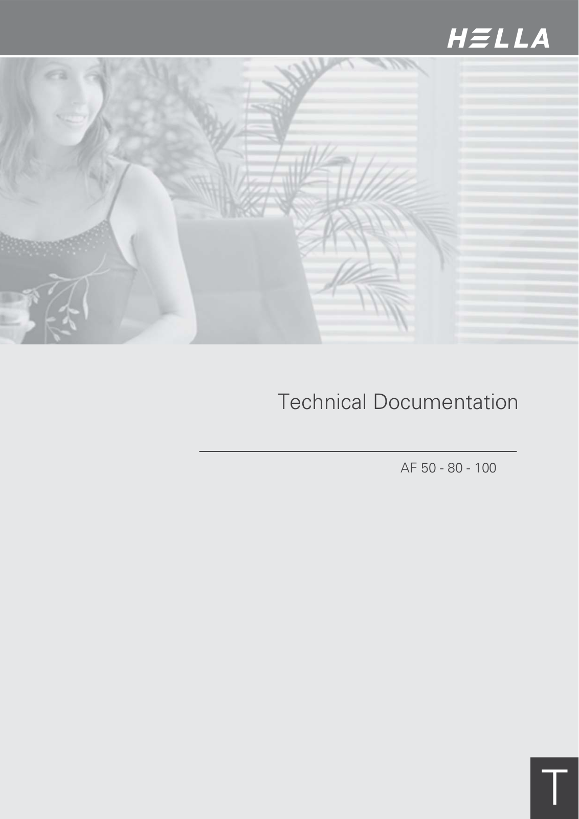 Hella AF 80 K, Af 50 K, AF 80 M, Af 50 M, AF 100 M Technical Documentation Manual