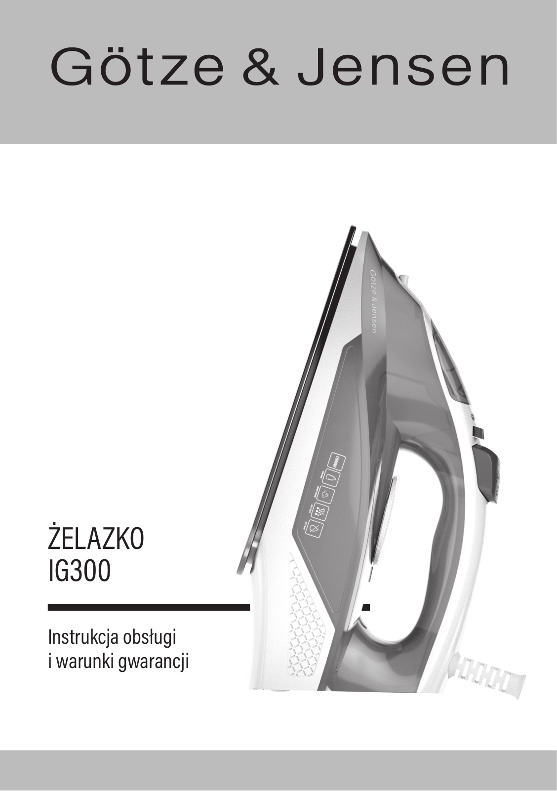 GOTZE & JENSEN IG300 User guide - ManualMachine.com