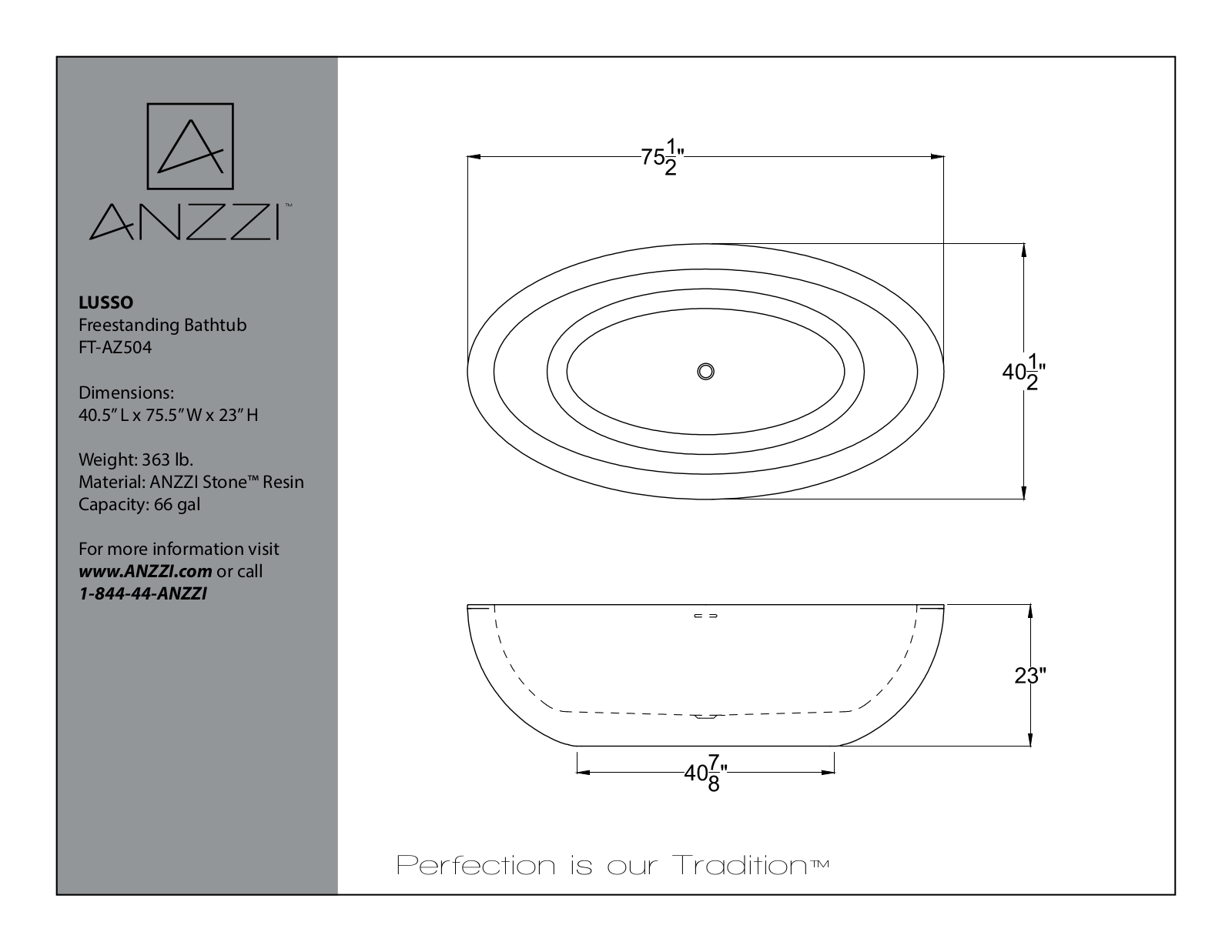 ANZZI ANZI1542 Specifications - ManualMachine.com