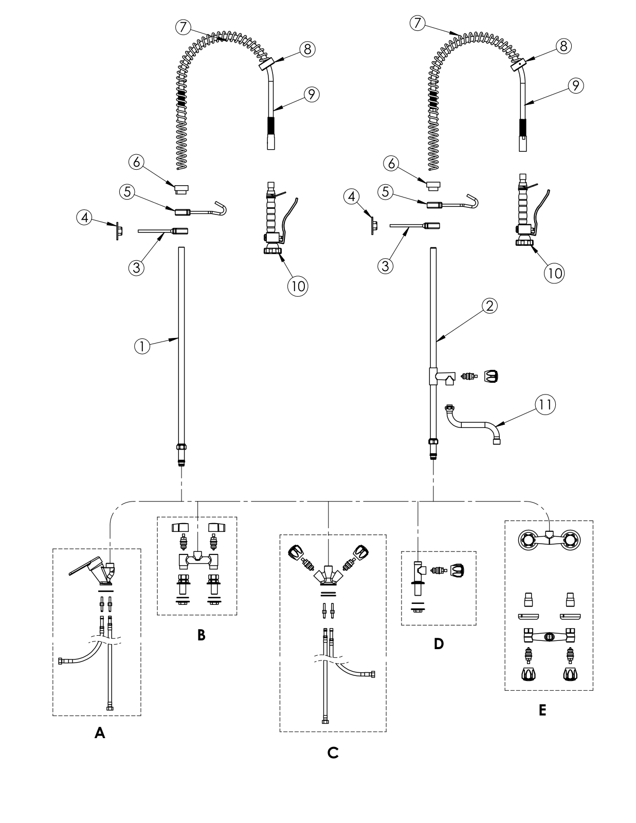 Eurodib 105021041, 105021053, 105021051, 105021043, 110021003 Specifications