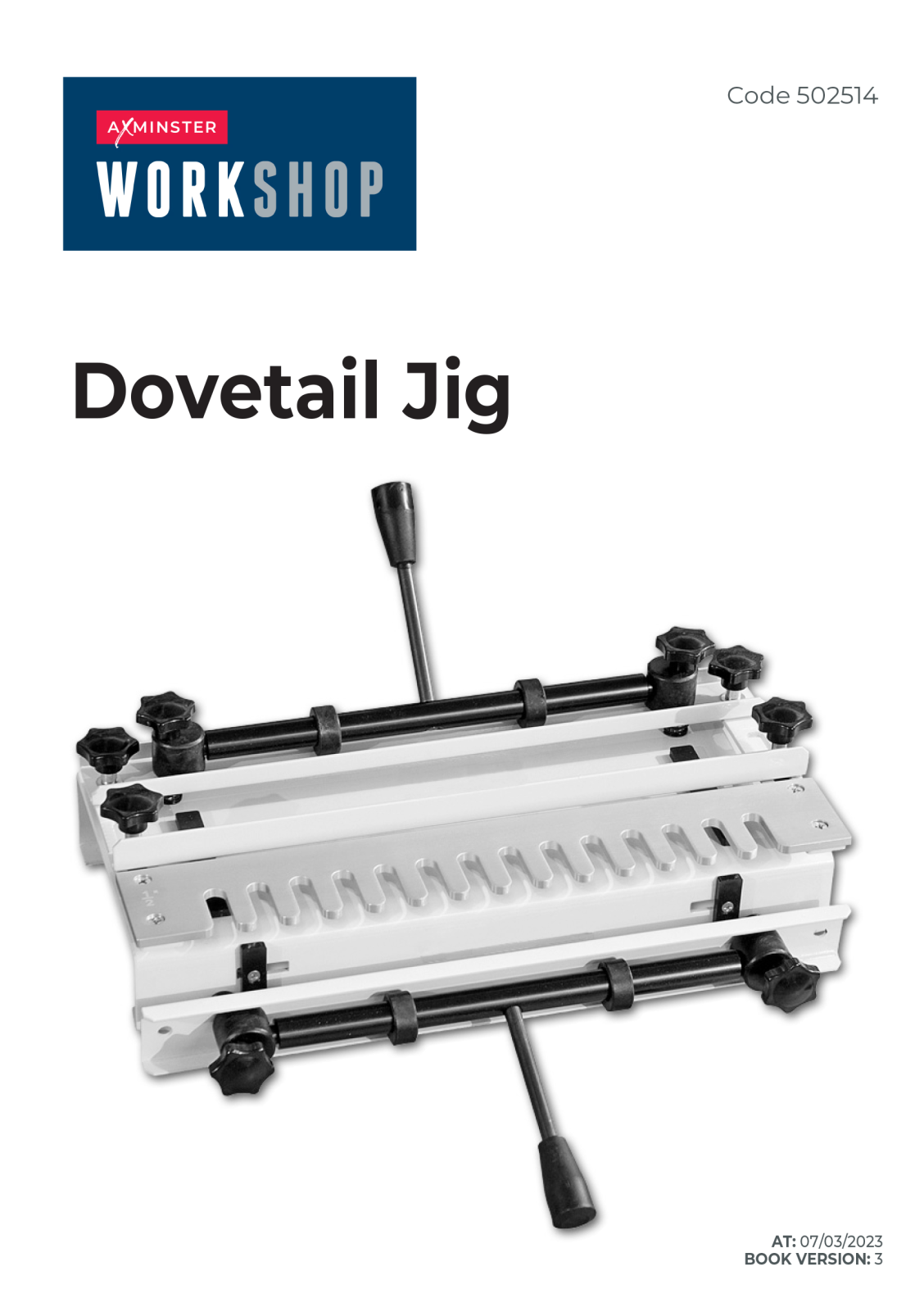 Axminster DTJ User guide - ManualMachine.com