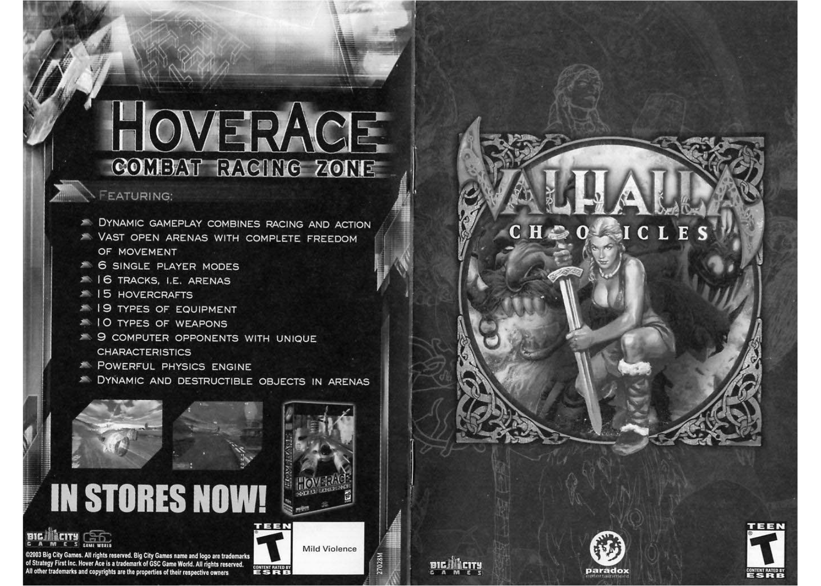 Games PC VALHALLA CHRONICLES User Manual