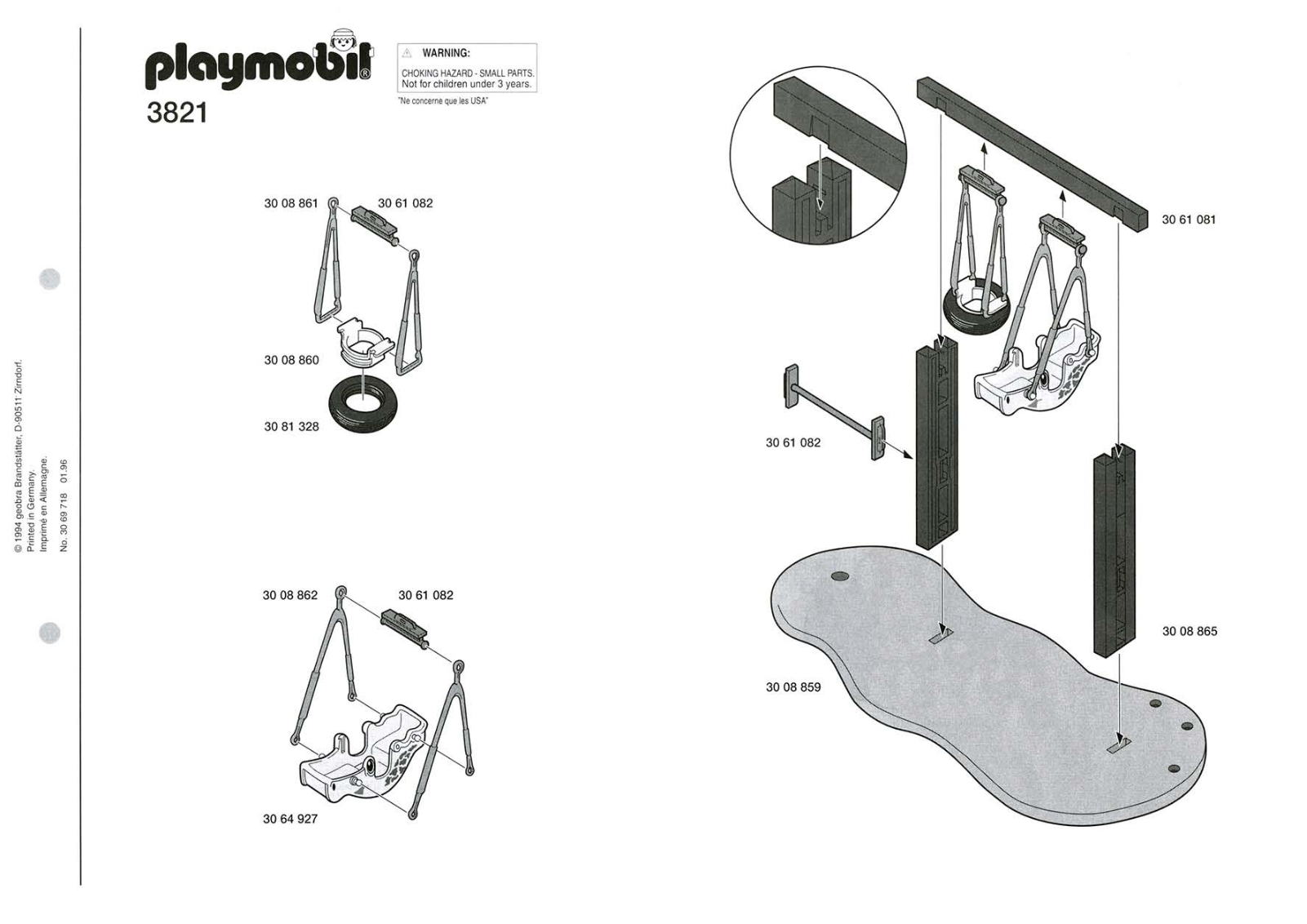 Playmobil 3821 Instructions