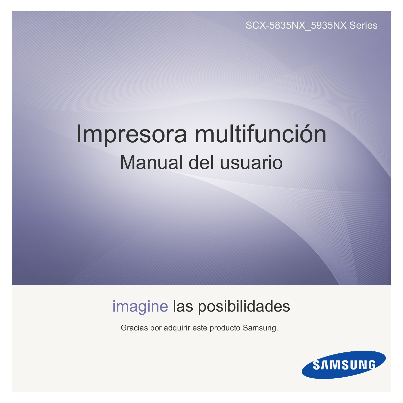 Samsung SCX-5835NX, SCX-5935NX User Manual