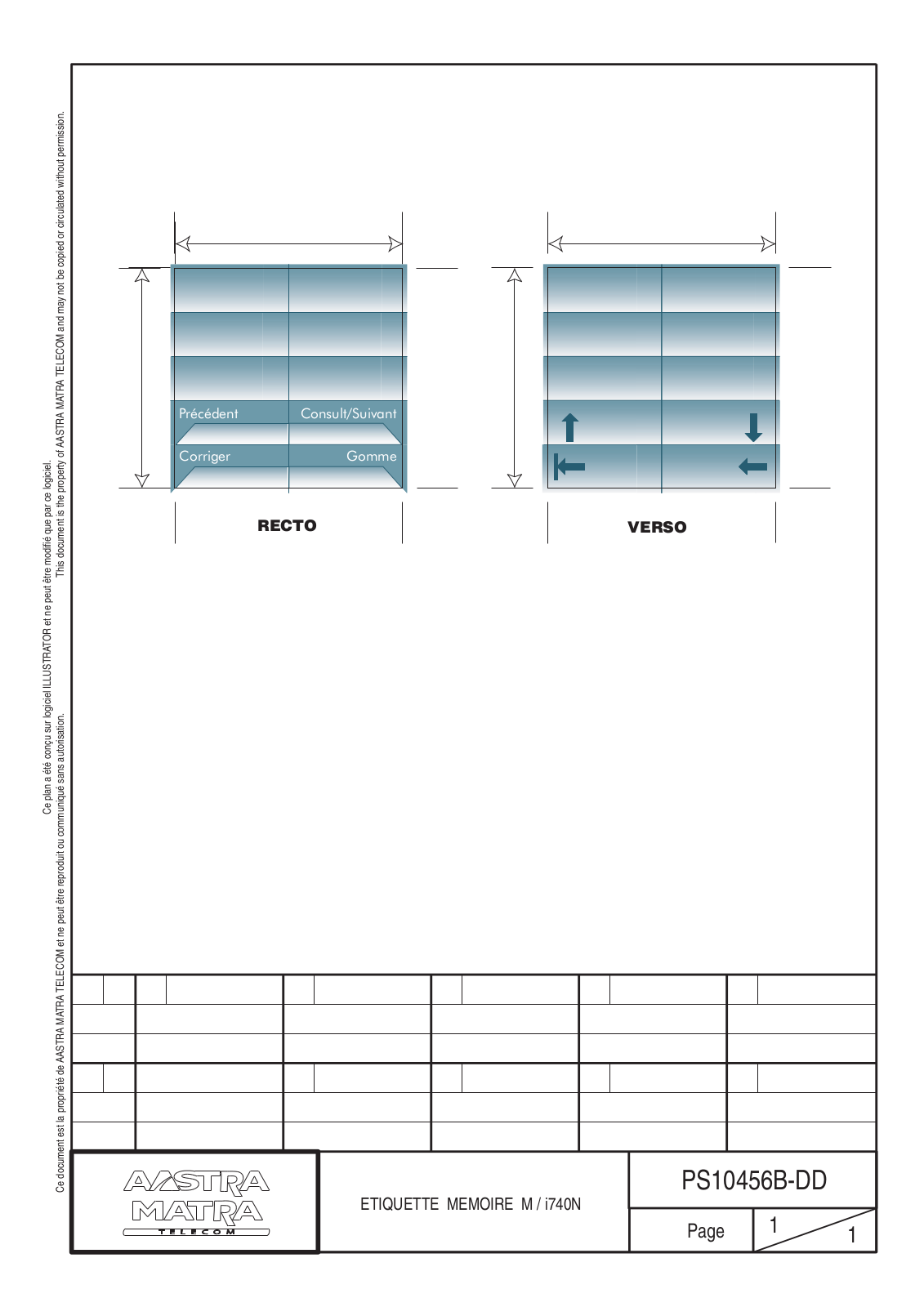 Aastra M I740N User Manual