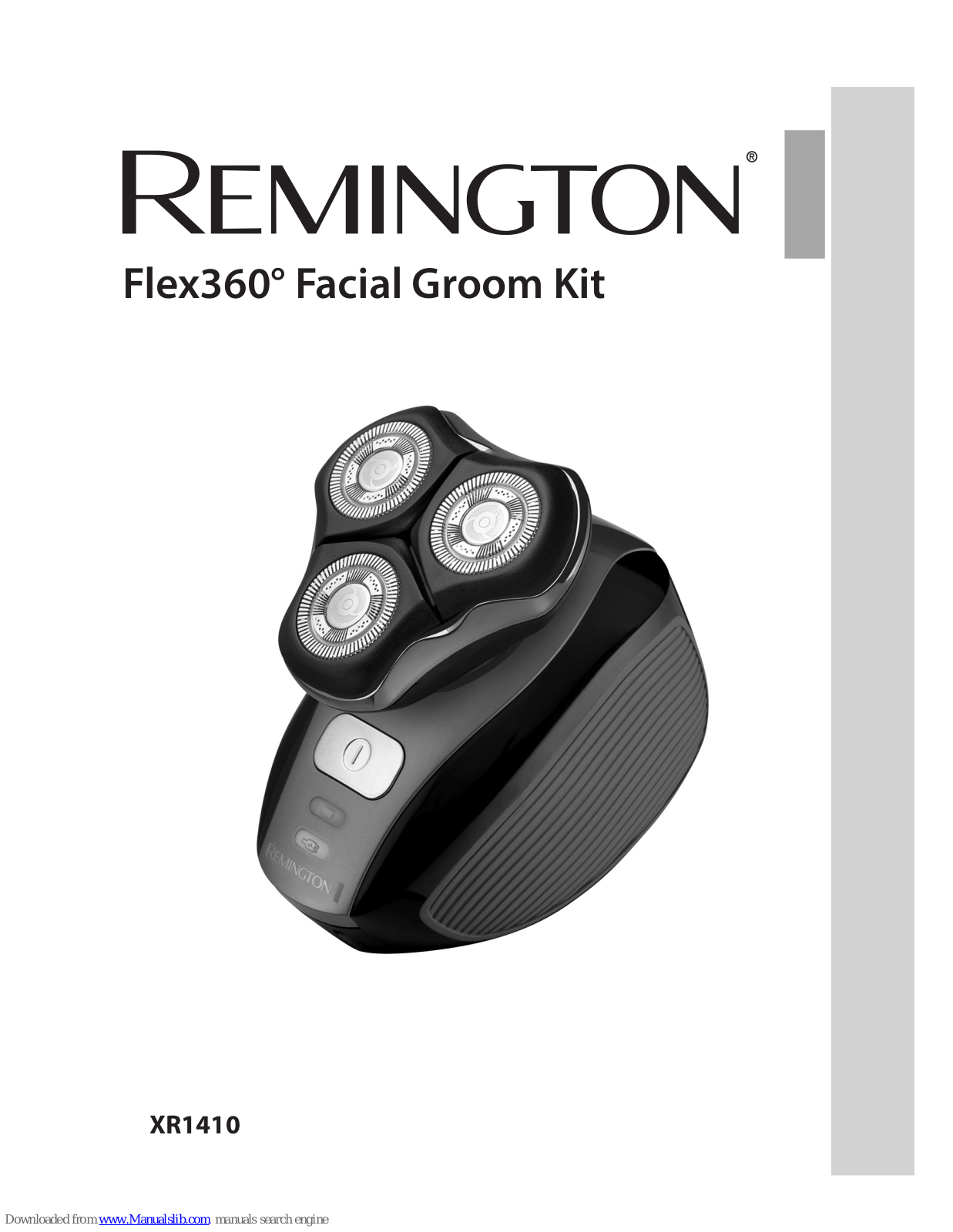 Remington Flex360 Degrees XR1410 User Manual