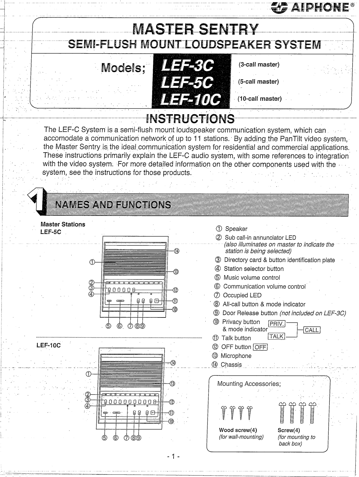 Linear 2520-053, 2500-1372, 2520-006 Quick Start Manual