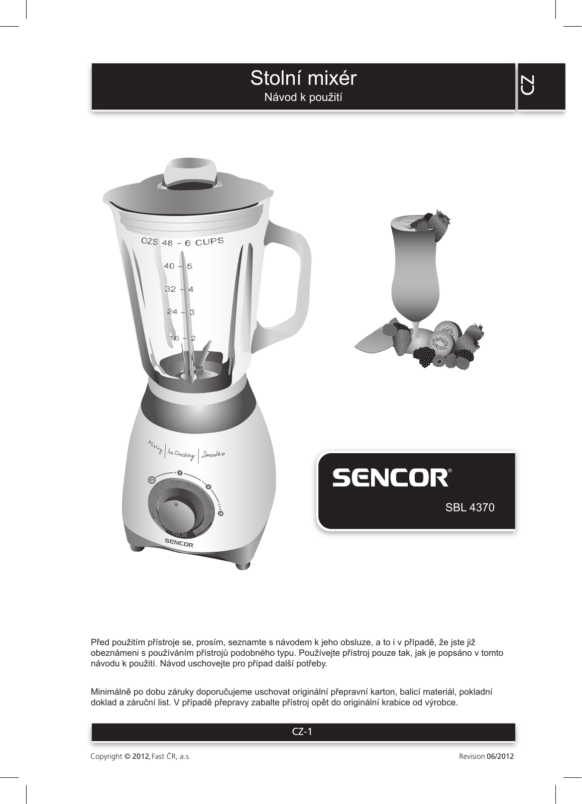 Sencor 40022242 User guide - ManualMachine.com