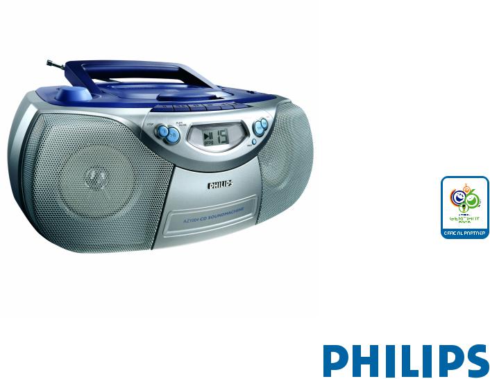 Philips AZ1004 User Manual