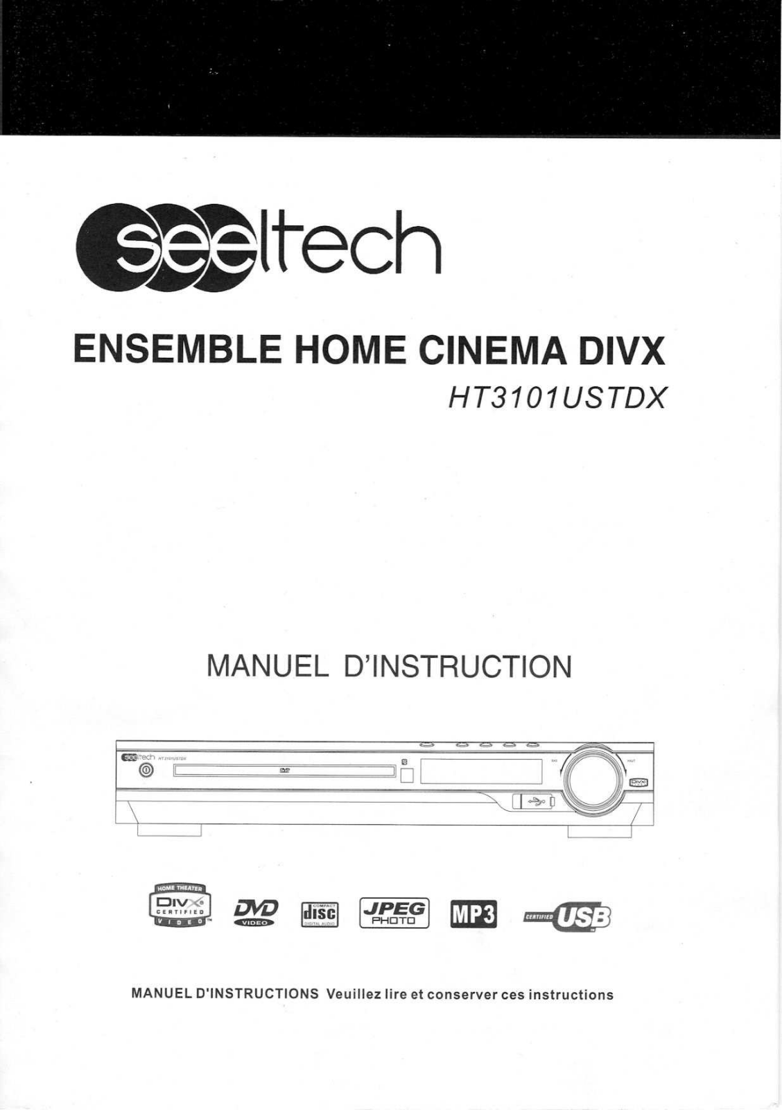 SEELTECH HT3101USTDX User Manual