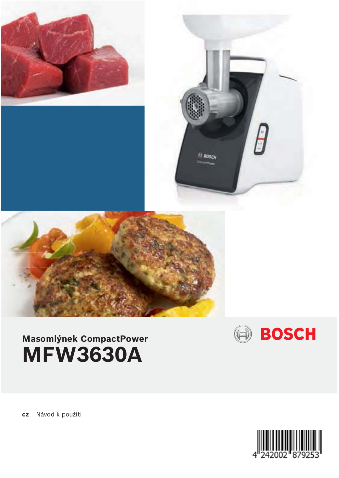 Bosch MFW3630A User Manual