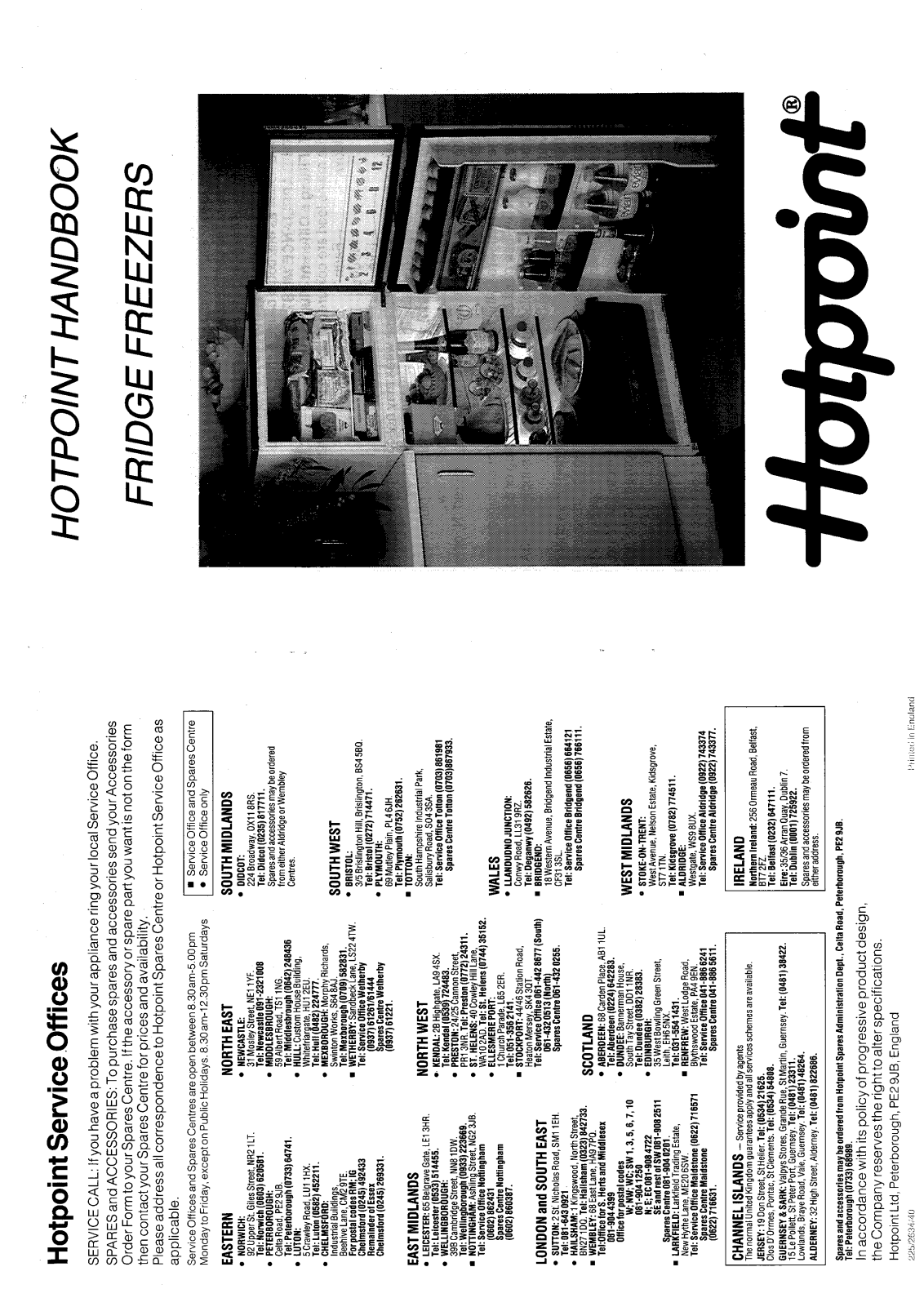 Hotpoint-Ariston HB8372 User Manual