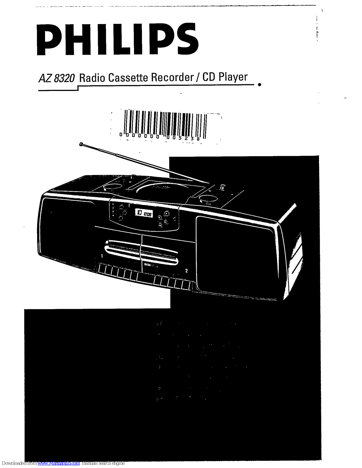 Philips AZ 8320/05, AZ8320/01 User Manual - ManualMachine.com