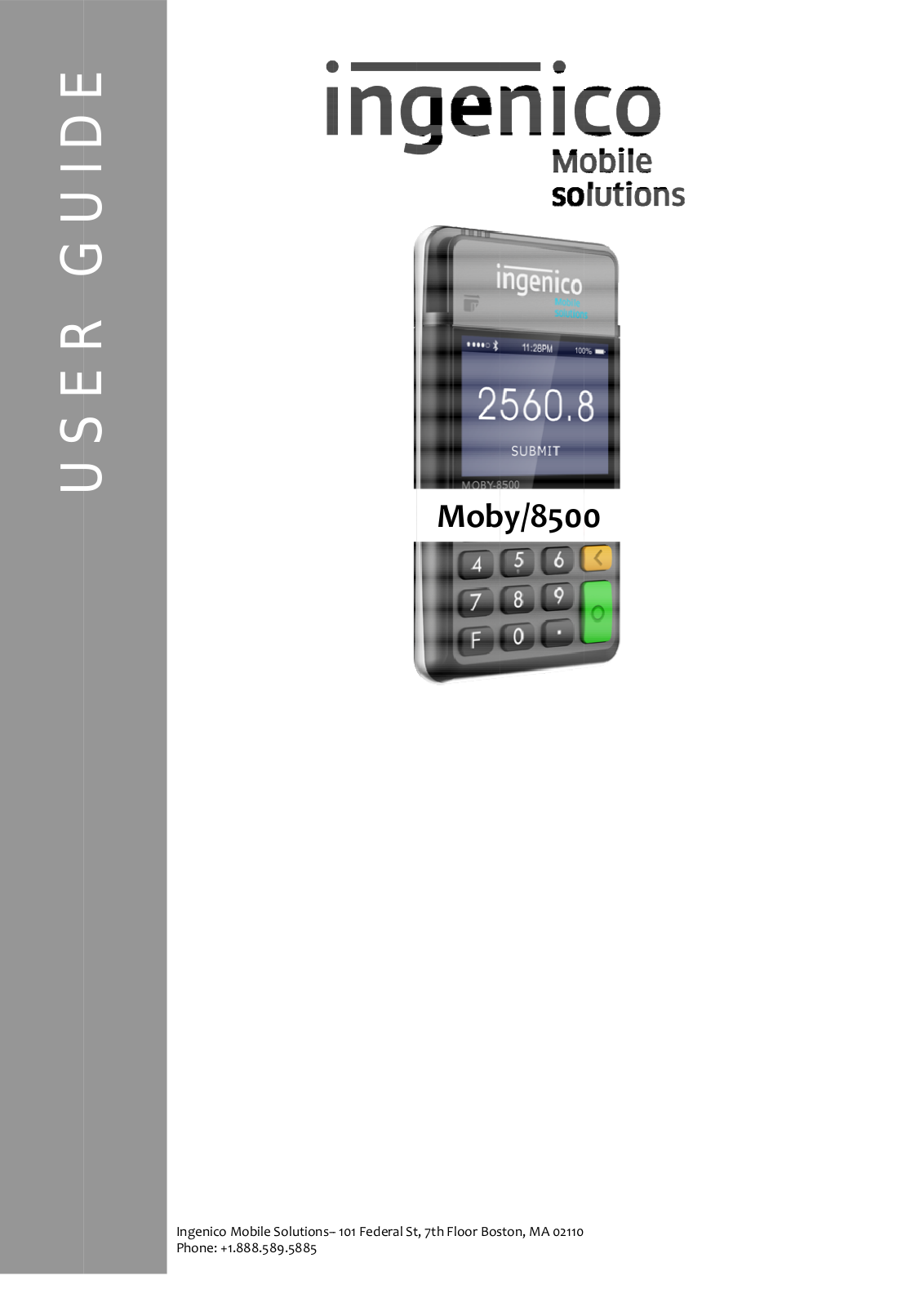 INGENICO MOB85 Users Manual