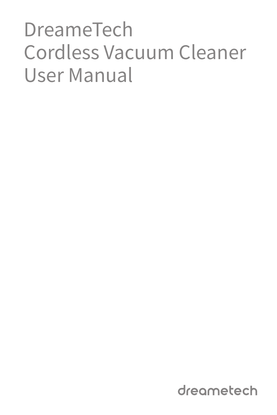 Dreametech T10 User guide - ManualMachine.com