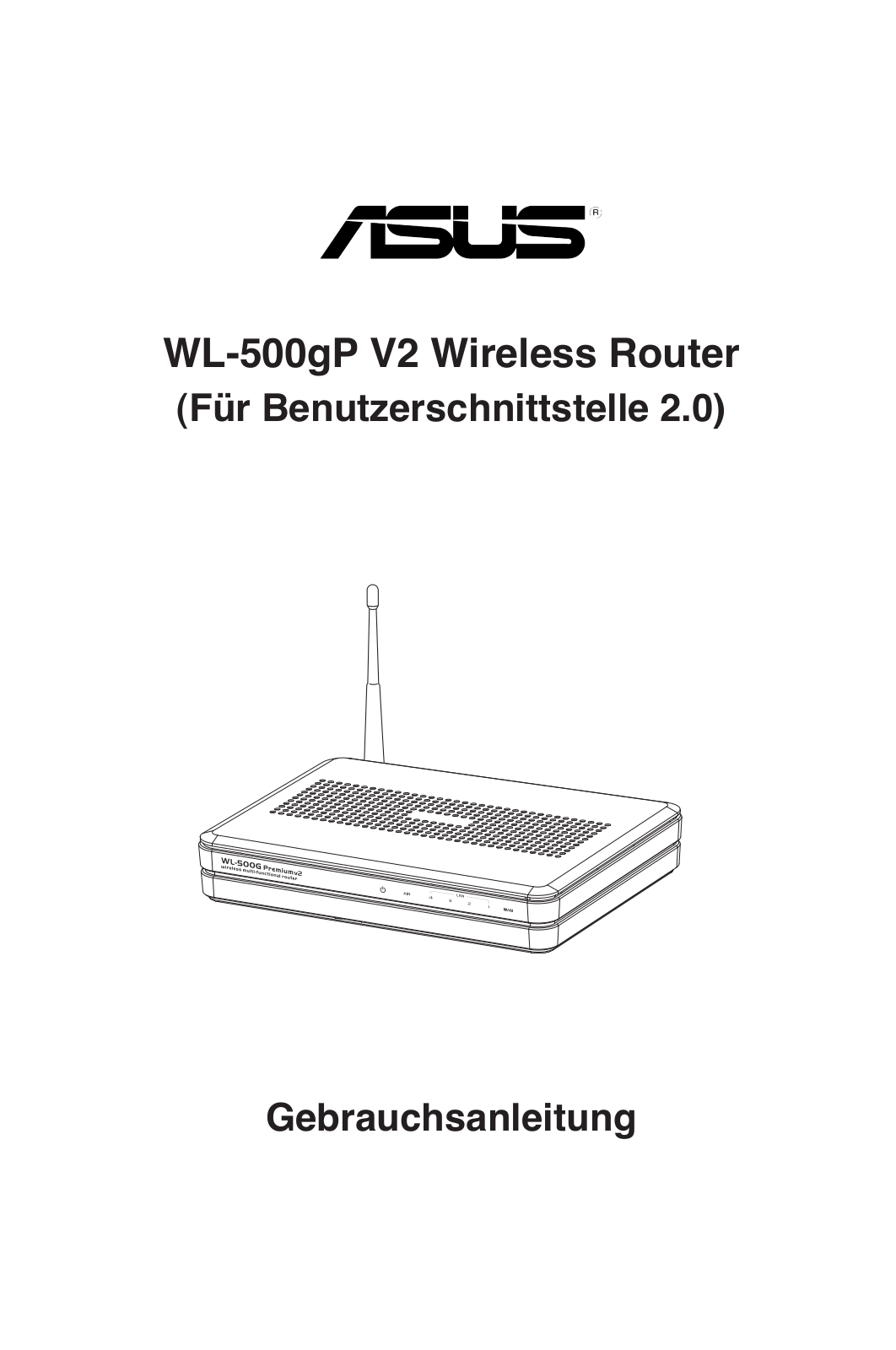 Asus WL-500GP V2 User Manual