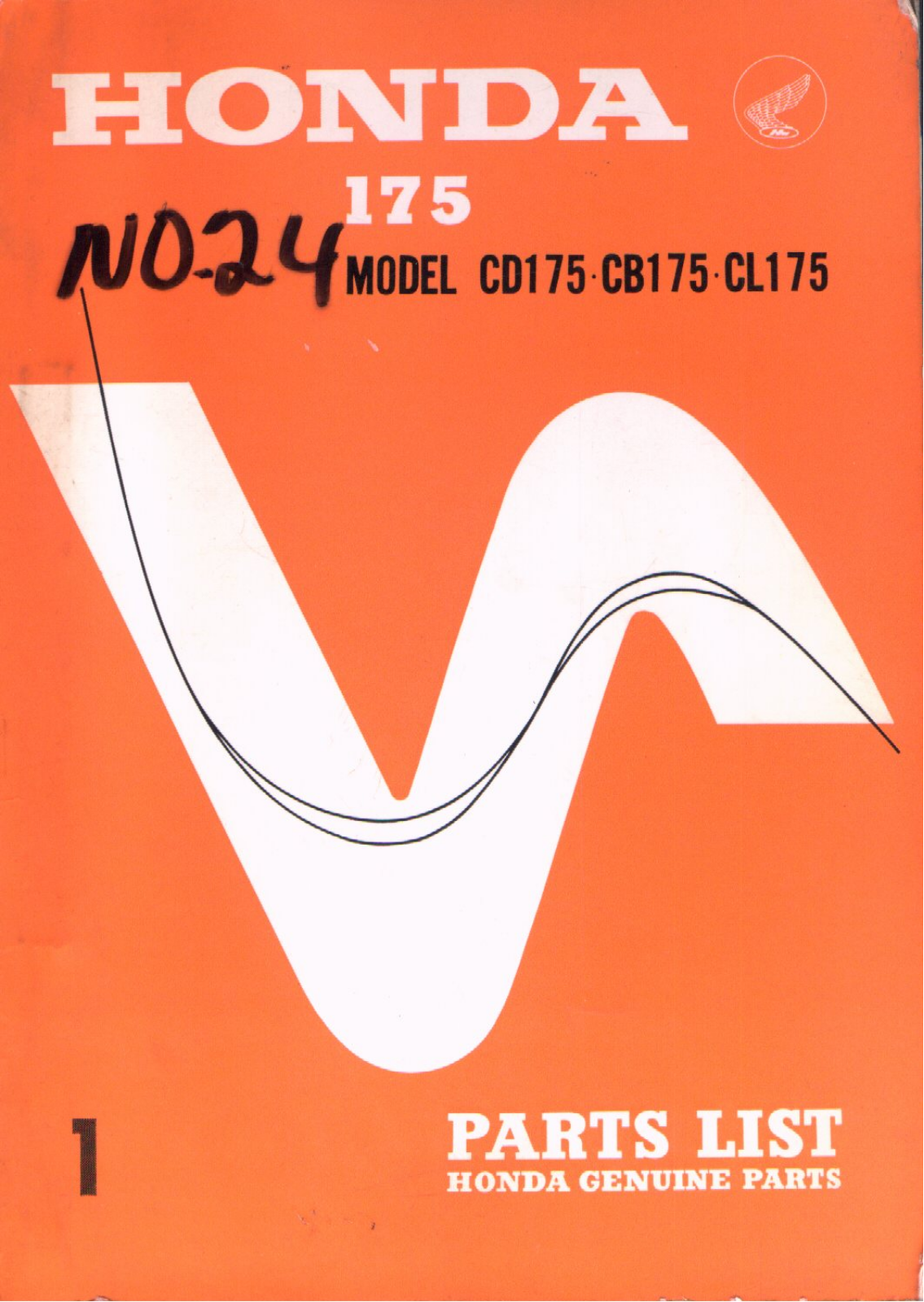 Honda CD175, CB175, CL175 User Manual