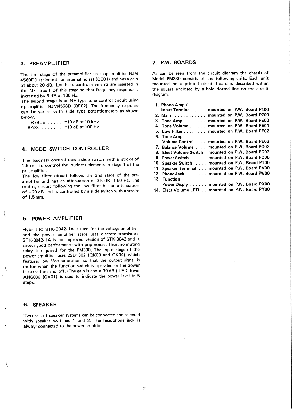 Service Manual-Anleitung für Marantz PM-330 