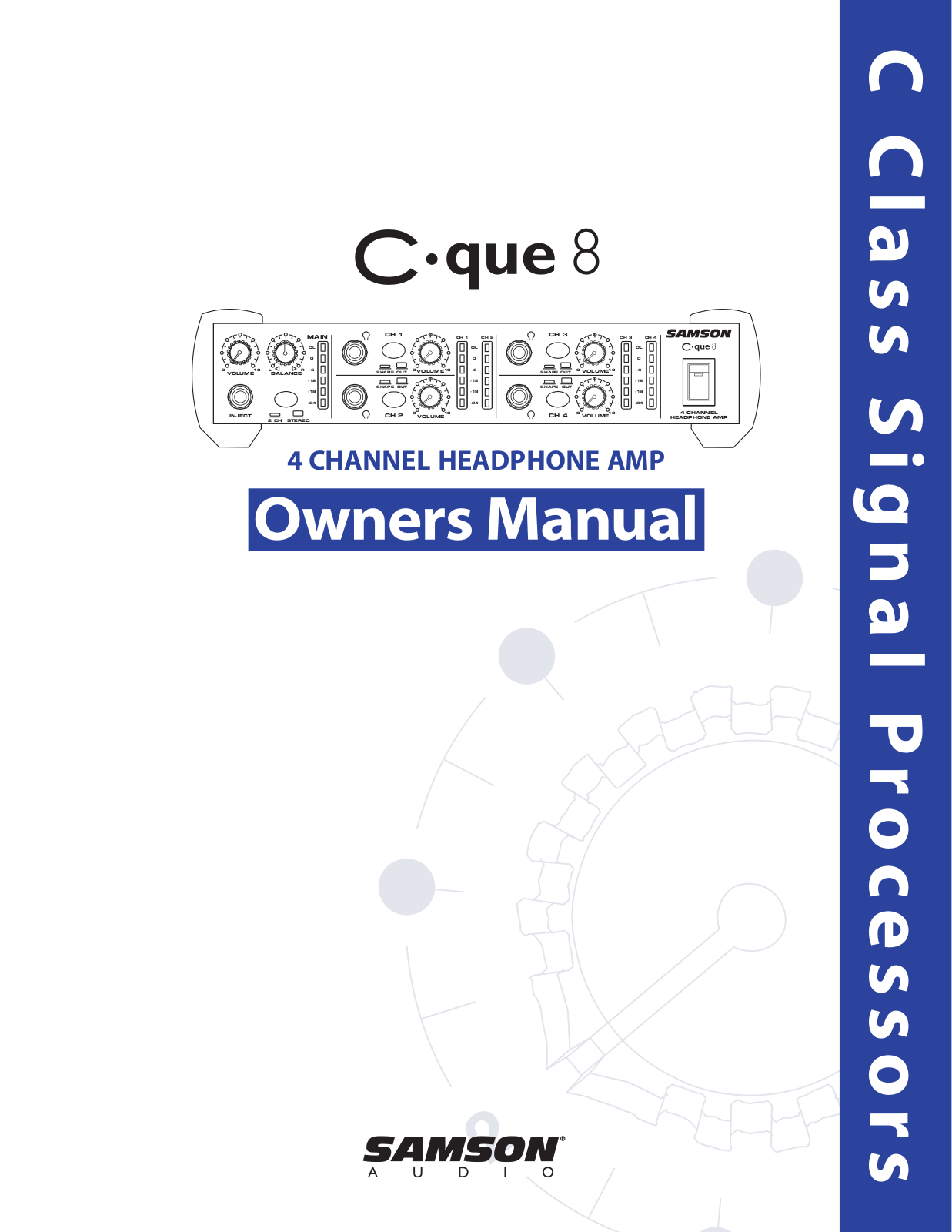 Samson CQ8 User Manual