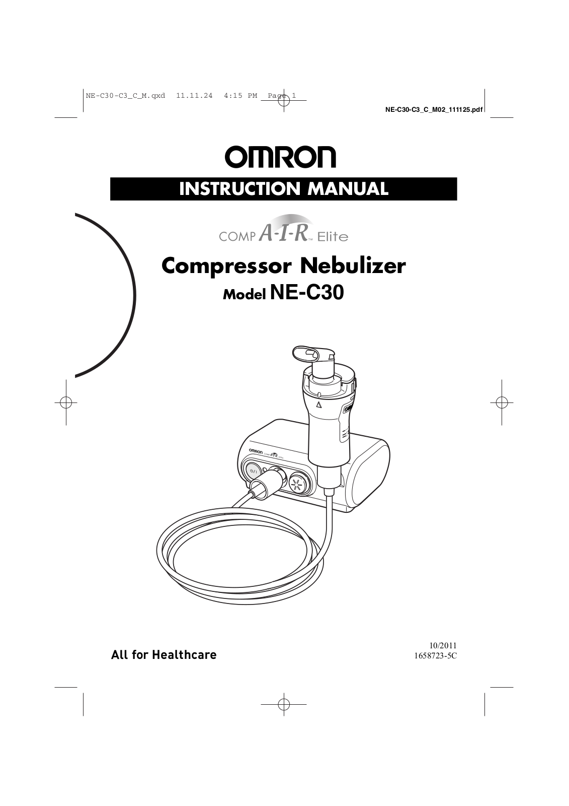 Omron NE-C30 User Manual