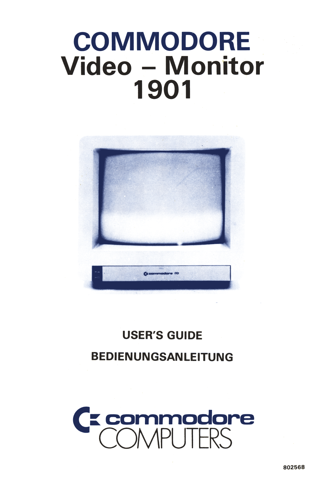 Commodore 1901 a - ManualMachine.com