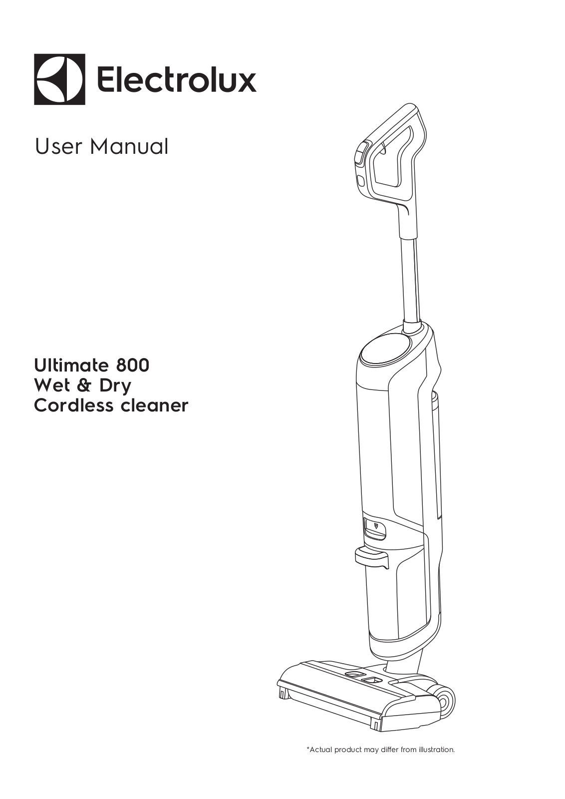 ELECTROLUX EW81U3DB User guide - ManualMachine.com