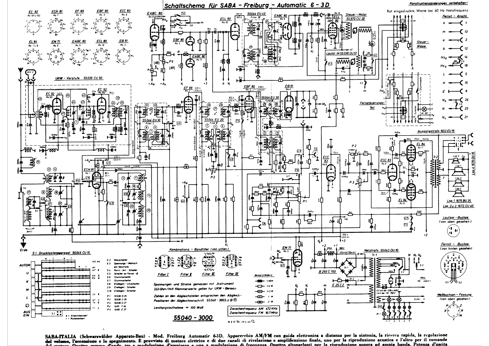 Saba Freiburg-Automatic-6-3D Schematic