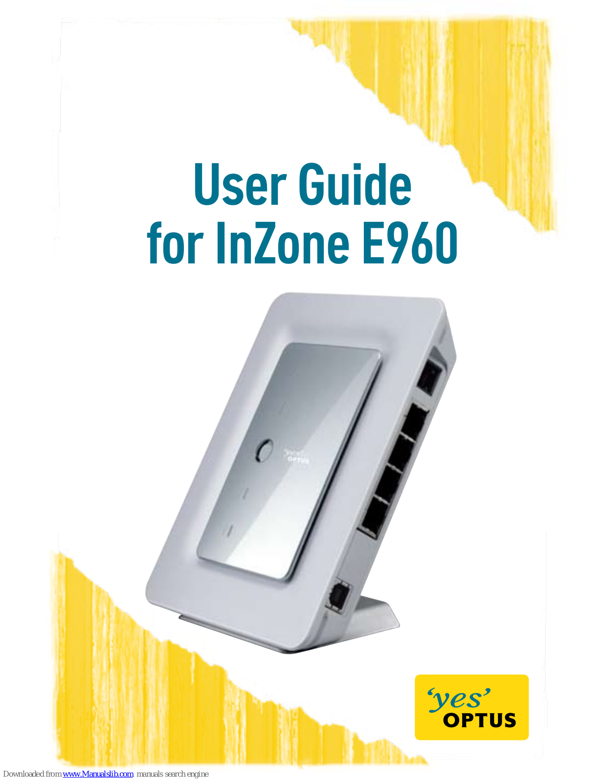 Optus InZone E960 User Manual