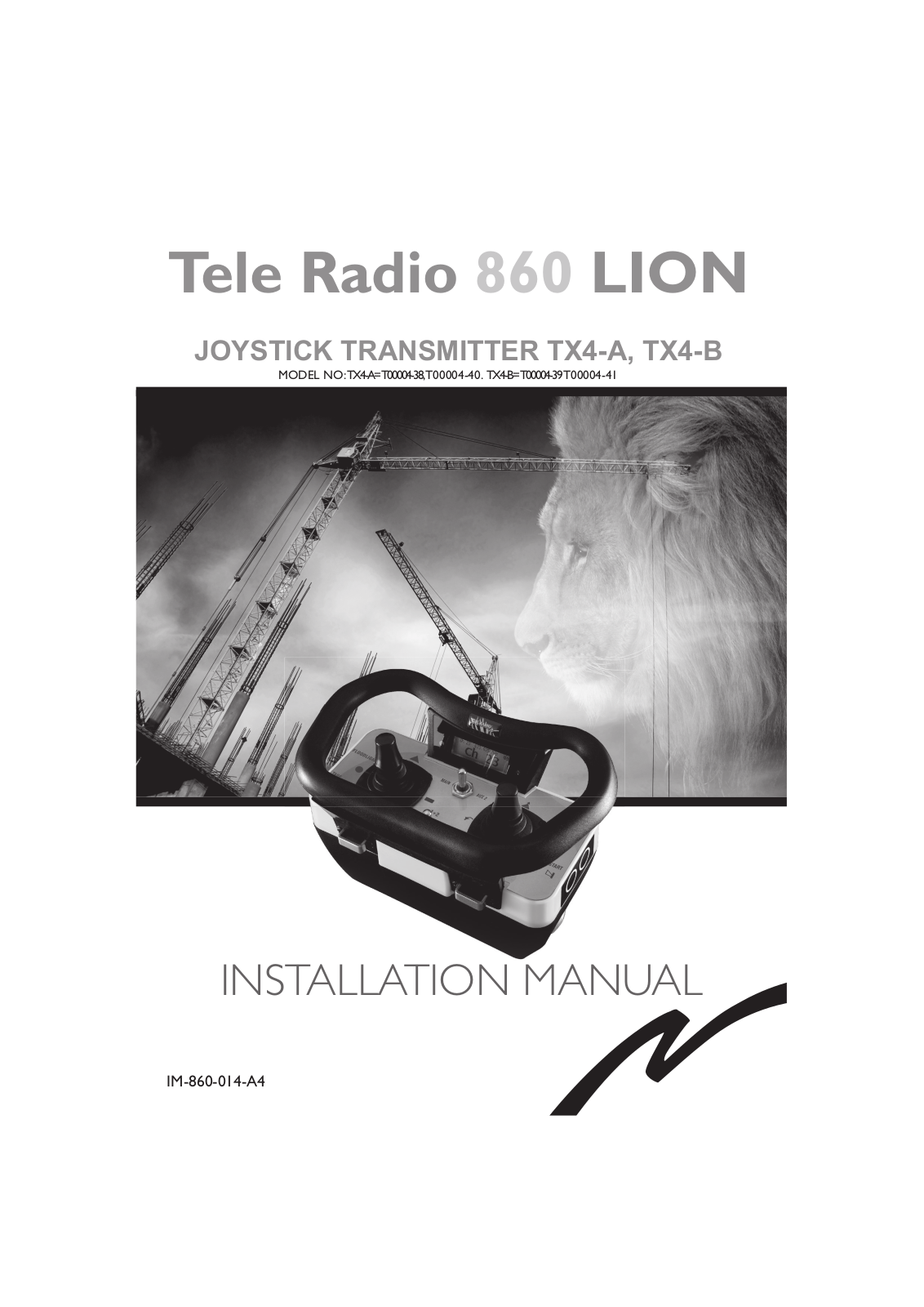 Tele Radio T4LION433 User Manual