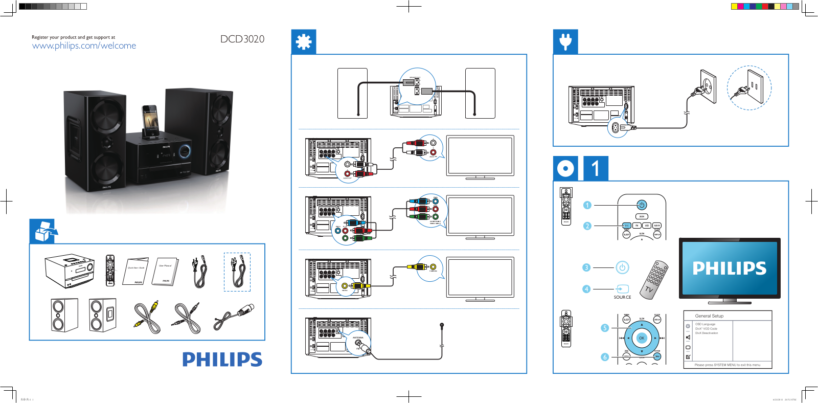 Philips MCD3020 User Guide