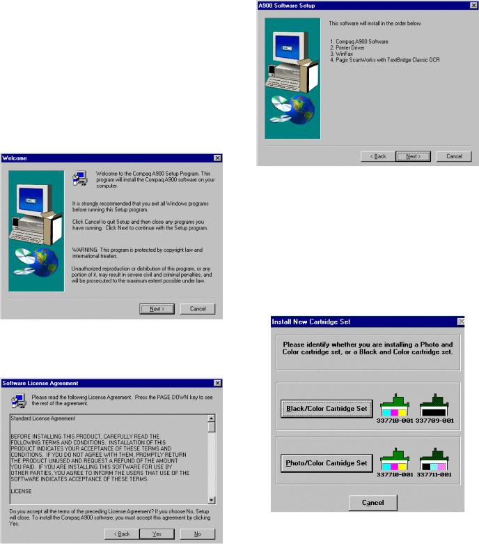 HP COMPAQ A900 User Manual