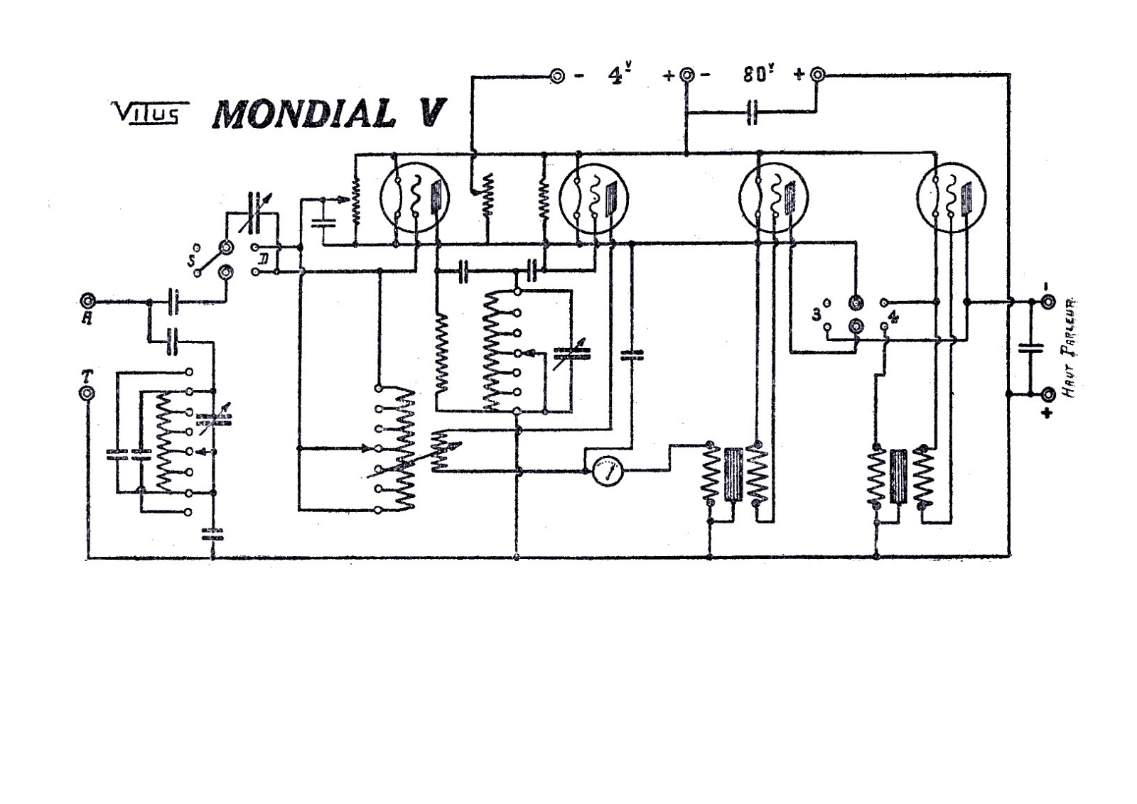 Vitus MondialV_1925 Schematic - ManualMachine.com